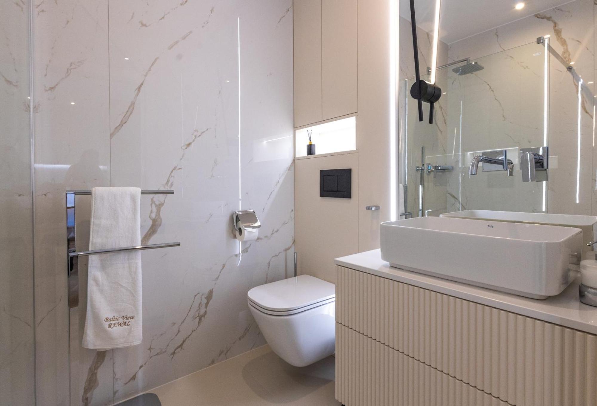 Baltic View Rewal 6-Pax Latte Apartment Ngoại thất bức ảnh